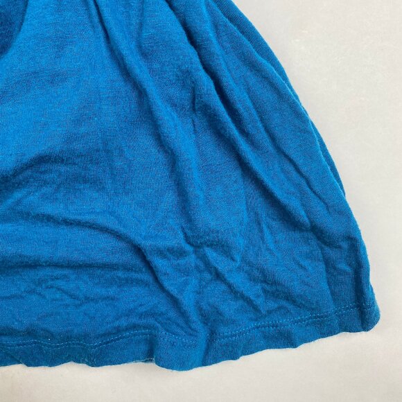 Free People Lovers Cove Mini Dress Size XS Teal Embroidered - Picture 7 of 16